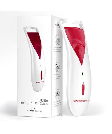 TOUCHBeauty Heated Eyelash Curler Electric Eyelash Curler Eyelash Brush with Smart Silicone Heating Pads AG-1013W
