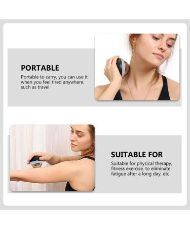 Lurrose Ice Massage Globe - Cold Facial Massager Anti-Aging Tool Stainless Steel Muscle Relief Eye & Face Treatment - Buy Online on GoSupps.com