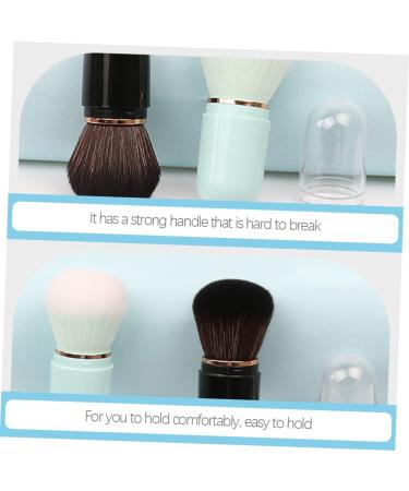 DOITOOL Capsule Brush Makeup Brush Foundation Brush Women Makeup Buffing Brush Makeup Face Powder Brush Retractable Powder Brush Brochas Abs Multipurpose Travel Makeup Powder - Buy Online on GoSupps.com