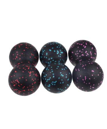 Beaupretty 3st peanut massage ball Exercise roller foot massage balls for feet massage roller Ore-Nut-Yoga roller peanut school roller foot sole scroll wheel Fascia ball massage bumper Fitness