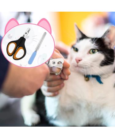 7-Piece Cat Bathing Bag Set with Grooming Glove, Nail Clipper, Feeder - Bright Colors - Buy Online on GoSupps.com