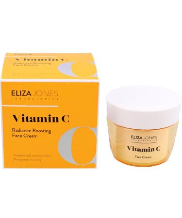 Eliza Jones Laboratories Eliza Jones Face Day Cream 50 ml Intensive Moisturising Brightening and Radiant Skin Effect (Vitamin C Radiance Boosting)