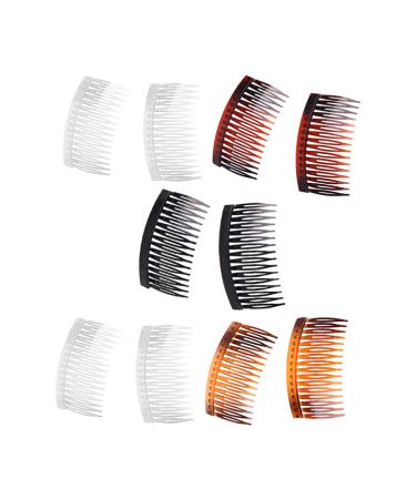Buy Solustre 20pcs Plastic Hair Clip Combs for Women & Girls - Stylish Headdress Hair Accessories for Updos - Buy Online on GoSupps.com
