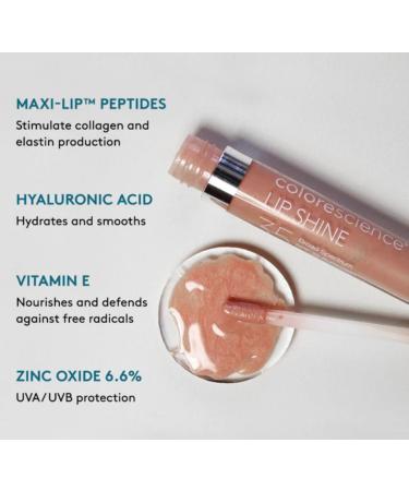 Colorescience Sunforgettable Lip Shine SPF 35 Pink - Sun Protection and Lip Gloss in One - Buy Online on GoSupps.com