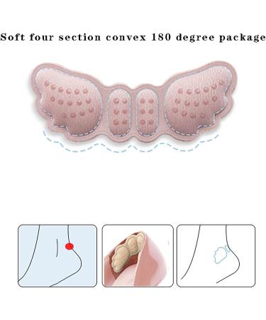 GONEBIN Heel Grips Cushions Inserts for Loose Shoes - 1 Pair Beige 3mm - Prevent Heel Slip and Blister, Improve Shoe Fit and Comfort - Buy Online on GoSupps.com