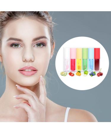Buy Color Changing Fruit Flavour Lip Glaze - Nourishing 6-Pack Natural Lip Balm | Best Lip Care Gloss Online - Buy Online on GoSupps.com