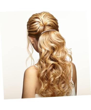 POPETPOP Banana Side Comb Hair Clips for Women Thick French Hair Comb Stretch French Hair Clips Banana Clip Natural Hair Accessories Banana Hair Claw Small Wrought Iron Miss The Lazy Cute - Buy Online on GoSupps.com