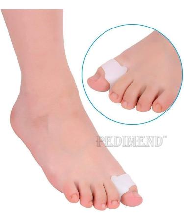 PEDIMEND (3 in 1 Pack) Silicone Gel Toe Spreader | Hammer Toe Straightener | One Loop Toe Separator | Two Loop Toe Separator | Improves Balance & Foot Strength | Unisex | Foot Care | (3PAIR - 6PCS) - Buy Online on GoSupps.com