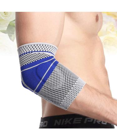 Sports Compression Elbow Sleeves | Padded Elbow Guard for Men | International Shipping - Buy Online on GoSupps.com