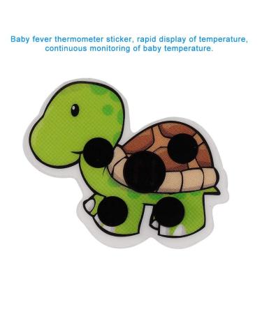 20 Pcs Stick-On Fever Indicators Forehead Temperature Sticker Fever Monitor Strips Cartoon Quick Simple Measurement Forehead 48 Hours Indicator Labels for Kids Todder - Buy Online on GoSupps.com