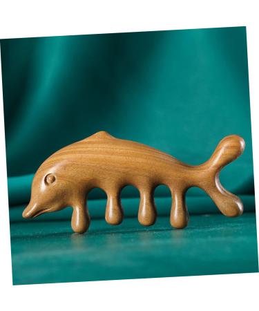 MAGICLULU Wooden Massage Comb - Scalp & Hairdressing Tool for Relaxation and Healthy Hair - Buy Online on GoSupps.com