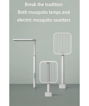Electric Bug Swatter Rechargeable Bug Zapper Foldable Retractable Mosquito Light Handheld Standing Dual Purpose Electric Mosquito Swatter for Indoor and Outdoor Use - 1200mAh(Color:Pink) - Buy Online on GoSupps.com