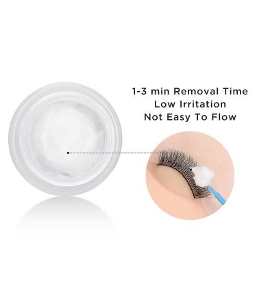 BEYELIAN Eyelash Extension Remover Cream 5g - Professional Mild Formula for Fast Dissolution & No Damage to Natural Lashes - Buy Online on GoSupps.com