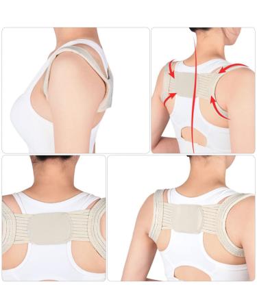 Buy Healifty Hunchback Posture Correction Belt Tank Top for Men - Adjustable Straps Comfortable Spandex Ideal Posture Corrector - Buy Online on GoSupps.com