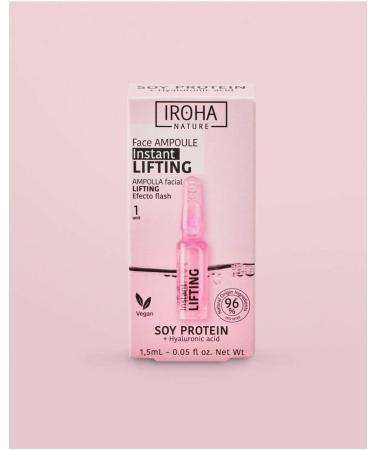 Iroha Nature - Iroha Nature Lifting Flash and Anti-Fatigue Bulb with Soy Protein and Hyaluronic Acid - Buy Online on GoSupps.com