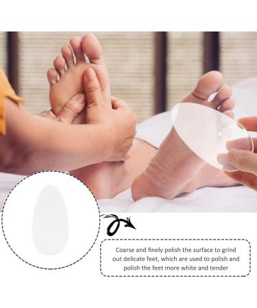 Exfoliating Foot Scrubber 2PCS - Dead Skin Remover & Callus Eliminator - Glass Foot Care Tool for Smooth Feet - Ideal Household Appliance - Buy Online on GoSupps.com