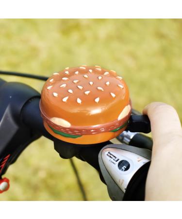 MARQUE Hamburger Bike Bell - Must-Have Cycling Accessory for Bikes, Balance Bikes, and Scooters - Buy Online on GoSupps.com