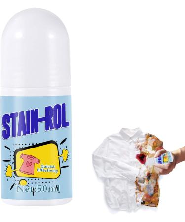 Bleach Stain Remover for Clothes and Fabric - Instant Stain Removal Stick with Roll Bead Design Suitable for Coffee Tea Wine Milk Cola and Oil Stains Zukpumne 50ml - Buy Online on GoSupps.com