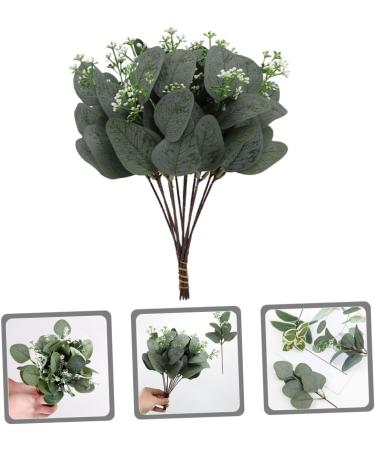 LIFKICH 24pcs Floral Arrangement Decor Artificial Eucalyptus Picks Artificial Eucalyptus Branch Faux Spray Eucalyptus Leaves Stems Greenery Stems Plant Decor Pu Christmas Leaf Branch As Shown 28.00X12.00X8.00CM - Buy Online on GoSupps.com