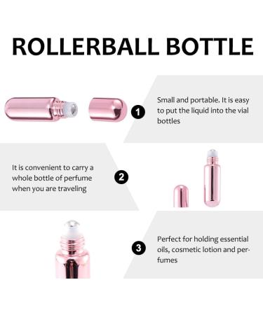 Beaupretty 12pcs Essential Oil Roller Bottle Set - Refillable Empty Roll-on Bottles for Aromatherapy & Subpackaging - Ideal for Essential Oils - Buy Online on GoSupps.com