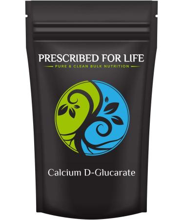 Prescribed for Life Calcium D-Glucarate Powder | Pure CDG Powder | USP Grade Fine Powder | Vegan Gluten Free Non GMO (2 oz / 56 g)