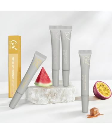 Erinde Clear Lip Balm - Hydrating Lip Treatment for Soft Smooth Lips | Natural Gloss Finish Fruit Flavour 0.33 oz - Salted Caramel 03 - Buy Online on GoSupps.com