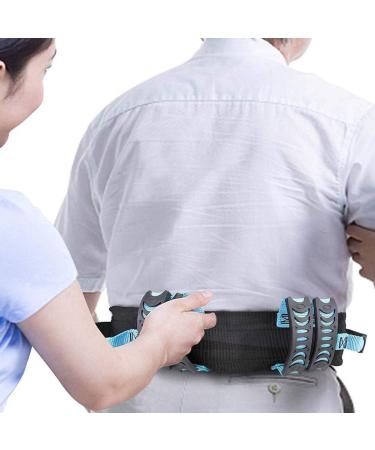 Sonew Traction Belt for Elderly & Patients | Safety Support Belt for Walking & Transfers - Multifunctional Care Belt (Black) - Buy Online on GoSupps.com