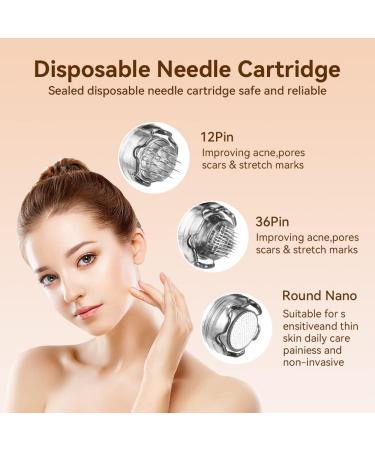 Dr.Pen A10 Professional Wireless Microneedling Pen + 20 Cartridges | Adjustable Micro Needle Pen for Skin Care | Microneedle Machine EM4801KIT-UK Purple - Buy Online on GoSupps.com