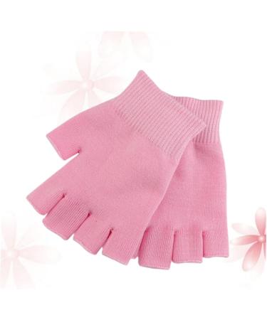 DOITOOL Spa Glove Fingerless Mittens The Mitten The Glove Oveglove Moisturizing Gloves Spa Gloves Fingerless Gloves Hand Moisturizer Gloves Moisturizing Hand Gloves Gel Gloves Blush Care - Buy Online on GoSupps.com