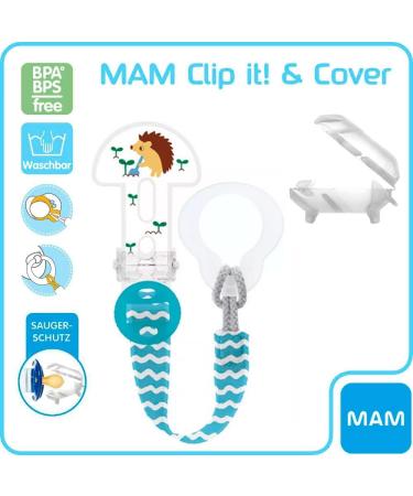 Verdes Mam Pacifier Clip | Adjustable Washable Pacifier Strap with Protective Packaging - Shop Internationally - Buy Online on GoSupps.com