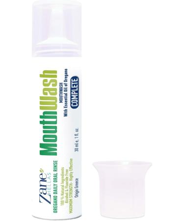 Zane Hellas Mouthwash Oral rinse with Oregano Oil Power Ideal for gingivitis plaque dry mouth and bad breath Alcohol and fluoride free 100 herbal solution 1 fl oz 30 ml - Buy Online on GoSupps.com