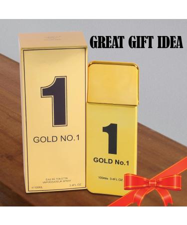 EBC PERFUME Gold No.1 Spray Cologne - Eau De Toilette for Men - 3.4 fl.oz - Buy Online on GoSupps.com