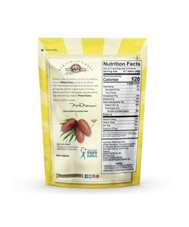 Mariani Pitted Dates | Healthy Vegan Snacks for Kids & Adults | Non GMO Gluten Free | No Sugar Added | 32 oz Resealable Bag - Buy Online on GoSupps.com