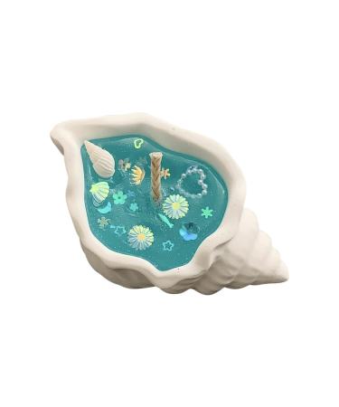 Sea Shell Aromatherapy Candle Natural Candles Conch Soy Wax Gel Candle Handmade Natural Scented Candles Decorative Candles Meditation Stress Relief Items (B)