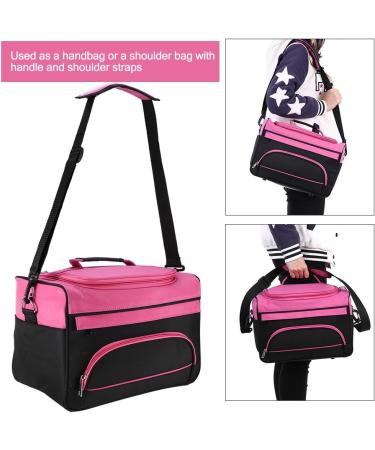 Professional Pink Salon Hairdresser Handbag - Large Capacity Portable Beauty Travel Bag for Women - Buy Online on GoSupps.com