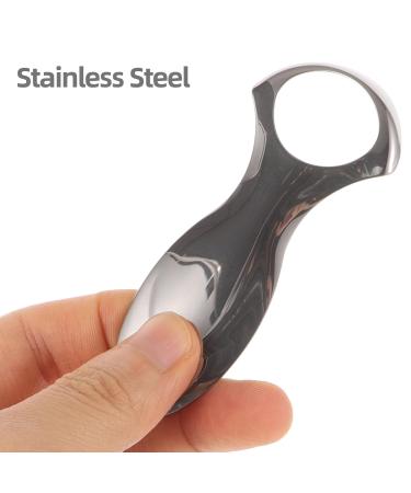 Beavorty Stainless Steel Tongue Scraper - Mini Oral Care Tool for Adults & Kids | Effective Dental Hygiene Supplies - Buy Online on GoSupps.com