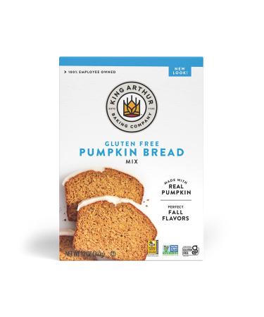 King Arthur, Gluten Free Pumpkin Bread + Muffin Mix, Gluten-Free, Non-GMO Project Verified, Certified Kosher, 12 Ounces - Buy Online on GoSupps.com