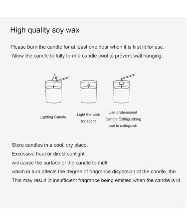 Luxury Aromatherapy Candles - Natural Soy Blend for Stress Relief & Meditation | White Tea Scent - Buy Online on GoSupps.com