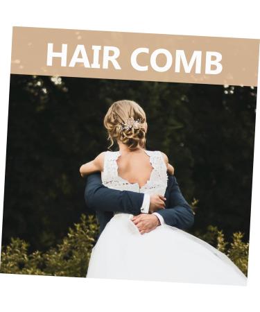 DOITOOL Hair Comb Aesthetic Hair Accessories Hair Styling Accessories Floral Hair Headpiece Flower Clips Wedding Headdresss Birthday Headpiece Decor Rhinestones Pin Diamond Bride - Buy Online on GoSupps.com