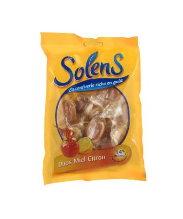 Solens Candy Duos Honey Lemon 100g