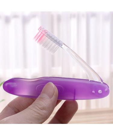 Foldable Soft Hair Toothbrush | Portable Travel Toothbrush for Camping & Hiking - Buy Online on GoSupps.com
