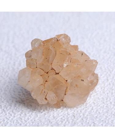 Aragonite Cluster Cluster Irregular Shape Stone Crystals Natural Polished Making Home Decor or Fish Tank Stone Charm Decoration Stone Mineral Specimen (Color : Khaki Size : 80-120g) 80-120g Khaki - Buy Online on GoSupps.com