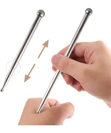 Stainless Steel Deep Tissue Massage Tool | Manual Acupuncture Pen for Pain Relief | Trigger Point Massage & At-Home Therapy Solutions - Buy Online on GoSupps.com