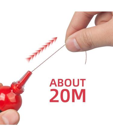 Brow Mapping String Tool 20M Microblading Supplies For Accurate Marking - Accurate Marking String Brow Microblading Supplies For Makeup Artists Beauty Schools Pochy Red - Buy Online on GoSupps.com