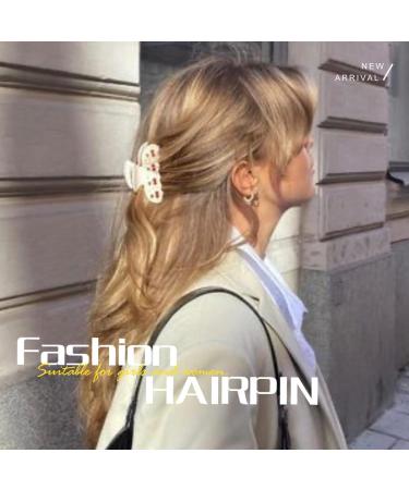 Braine Pink Cherry Hair Clips - Strong Hold Acrylic Hair Accessories for Women & Girls (2-Pack) - Buy Online on GoSupps.com