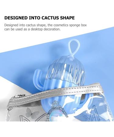 STOBAZA 5pcs Cactus Storage Box - Beauty Sponge Holder Vanity Organizer & Travel Jewelry Case - Buy Online on GoSupps.com