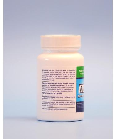 Nullo Internal Deodorant 135 Caplets - Pack of 1 (135 Count) | Eliminate Body Odor Naturally - Buy Online on GoSupps.com