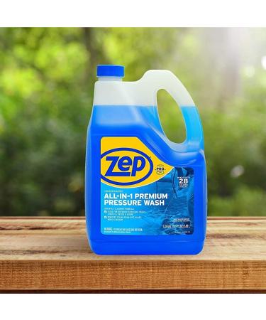 Zep Concentrated All-In-1 Premium Pressure Wash Cleaner - 160 oz (Pack of 2) | Professional Power Washer Surface Cleaner for Ultimate Cleaning - Buy Online on GoSupps.com