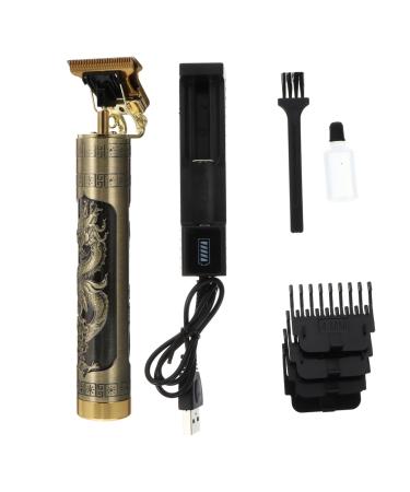 Angoily Electric Clippers Electric Leg Beard Trimmer Hair Cutting Clippers Home Cutting Kits Hair Head Hair Detail Barber Aluminum Alloy T9 Oil Head Hair