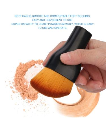 Buy Tyenaza 2Pcs Cosmetic Brush Set - Soft Dense Hair Loose Powder & Blush Brush for Flawless Makeup - International Shipping Available - Buy Online on GoSupps.com